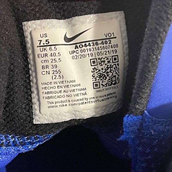 Nike Kyrie Flytrap II Duke AO4436-402 Racer Blue Mens Basketball Shoes Sneakers - Picture 11 of 11